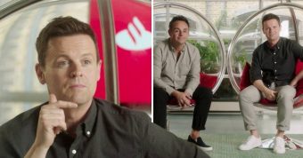 Ant and Dec for Santander